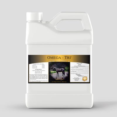 Omegatri™ - Horse Omega 3 Flax Oil Supplement - 1 Gallon