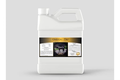 Omegatri™ - Horse Omega 3 Flax Oil Supplement - 1 Gallon